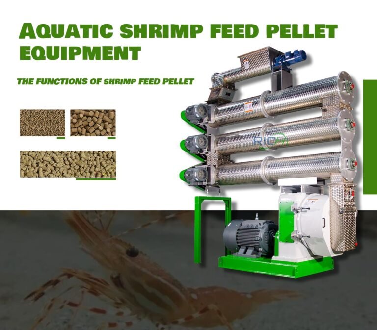 What is the highest configuration of the shrimp feed pellet machine?